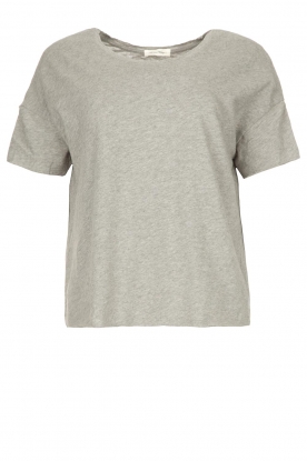 American Vintage | Cotton T-shirt Sonoma | grey