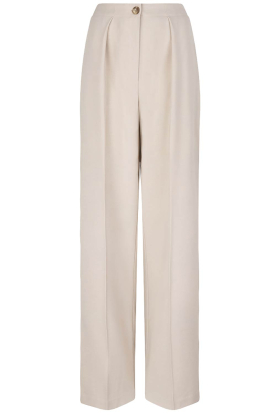Dante 6 | Pleated trousers Fynn | natural