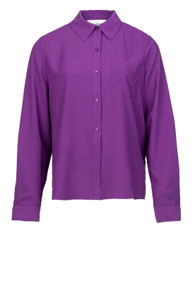 ba&sh | Plissé blouse Monica | purple
