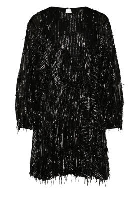 Ibana | Dress with sequins Frosty | black