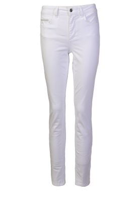 Liu Jo | High waist regular fit jeans Divine L30 | wit