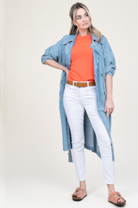 Liu Jo | High waist regular fit jeans Divine L30 | wit