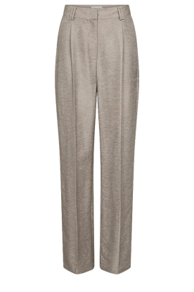 Copenhagen Muse | Viscose pleated trousers Cilly | beige