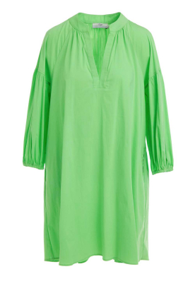 Devotion |Poplin jurk Izoldi | groen