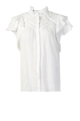 Suncoo |Broderie blouse Lady | naturel
