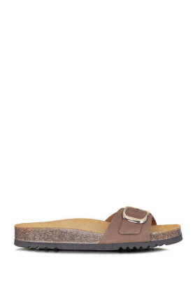 Scholl | Leather sandals Kathleen | brown