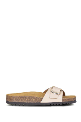 Scholl | Leather sandals Kathleen | natural