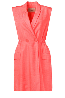Twinset | Jacquard blazer dress Tessa | pink