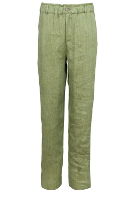 Louizon | Linen mix pants Nadere | green