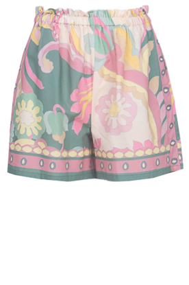 Louizon | Pastel paisley shorts Sanlouis | pink