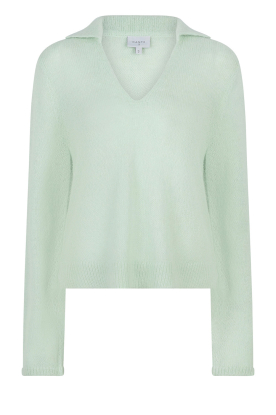 Dante 6 | Soft alpaca blend sweater Kenza | green