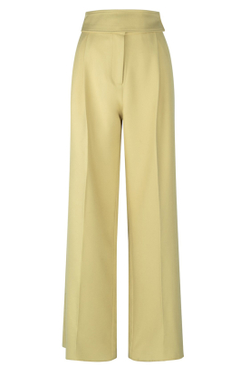 Aaiko |  Wide leg trousers Rocia | yellow 