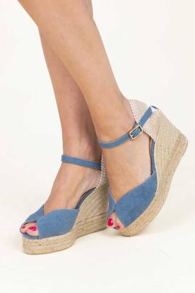 Castaner |  Wedge heel Bianca | blue