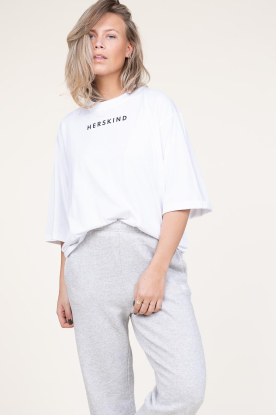 Herskind |  T-shirt with logo Herskind | white