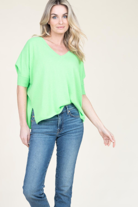 Absolut Cashmere |  Soft cashmere sweater Kate | green