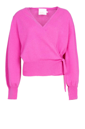 Absolut Cashmere | Cashmere wrap sweater Belinda | pink