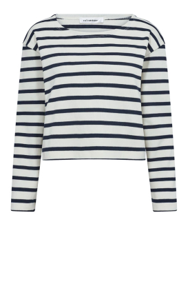 Co'Couture | Striped sweater Classic | natural