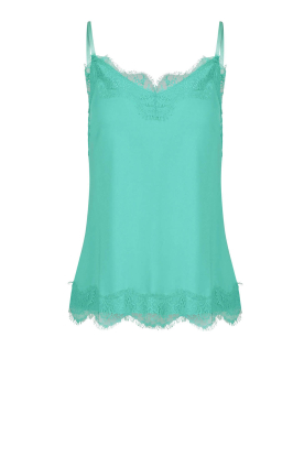 CC Heart | Top with lace Puck | green