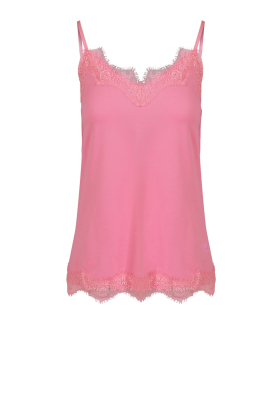 CC Heart | Top with lace Puck | pink