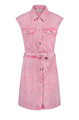 Freebird | Denim mini dress Danette | pink