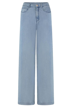 Freebird | Wide leg denim jeans Pepa | blue