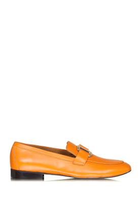 Toral | Loafers with logo Natur | orange