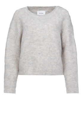 American Vintage | Soft wool mix sweater East | grey