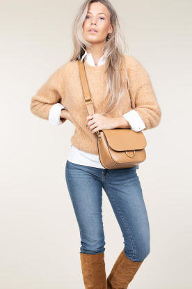 American Vintage |  Soft wool mix sweater East | camel