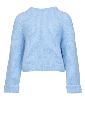 American Vintage | Soft wool mix sweater Zolly | blue