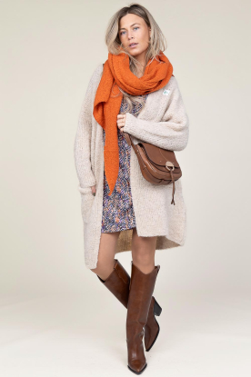 Look Soft wool mix maxi cardigan Zolly