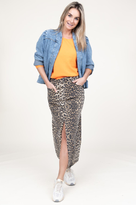 Co'Couture |  Leopard print maxi skirt Leo | animal print 