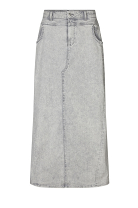 Lollys Laundry | Denim maxi skirt Tmery | grey