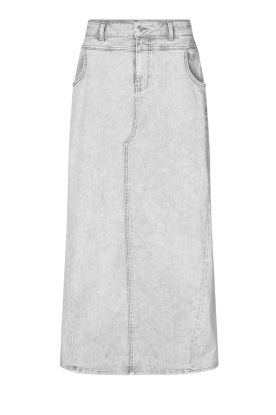 Lollys Laundry | Denim maxi skirt Tmery | grey