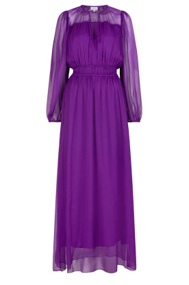 Dante 6 | Crinkle georgette maxi dress Absolute | purple 