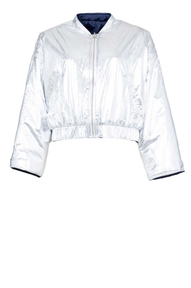 Est'Seven | Reversible bomber jacket Kinski | dark blue