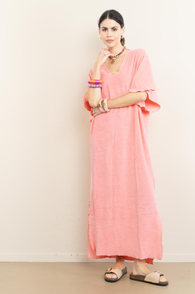 Speezys |  Terry kaftan Evy | pink 