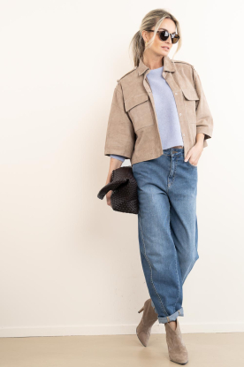 by-bar |  Barrel jeans Begum | blue 