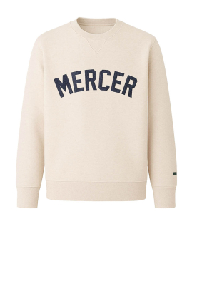 Mercer |  Sweater with logo Mercer | natural 