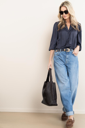 Look Satin blouse Cesira