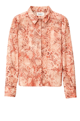 ba&sh |  Blouse with print Cornelia | pink 
