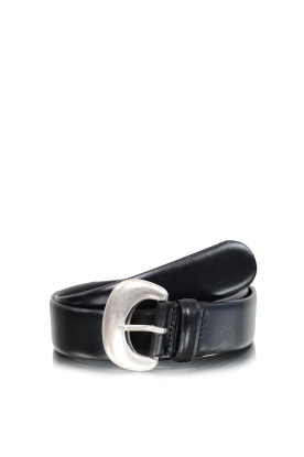 ba&sh |  Leather belt Brad | black 