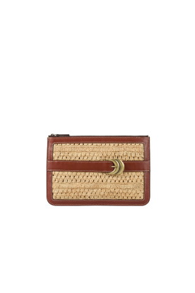 ba&sh | Raffia clutch Youyou | naturel 