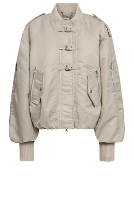 Copenhagen Muse | Bomberjas met gespen Lisa | beige 