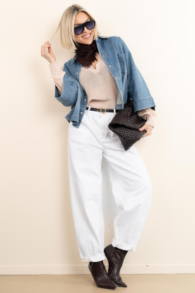 Look Boxy denim blouse Carl
