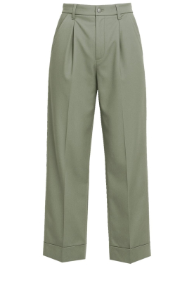 Janice | Paperbag pantalon Balti | groen 