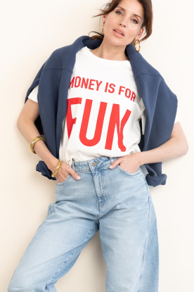 Badits |  T-shirt with print Fun | natural 