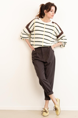 Look Striped knitted sweater Rafaela