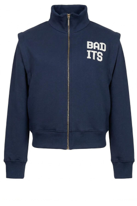 Badits |  Oversized sweater cardigan Gala | dark blue 