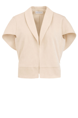 Est'Seven |  Cropped blazer Kya | beige 