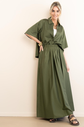 Look Poplin maxi skirt Aylin